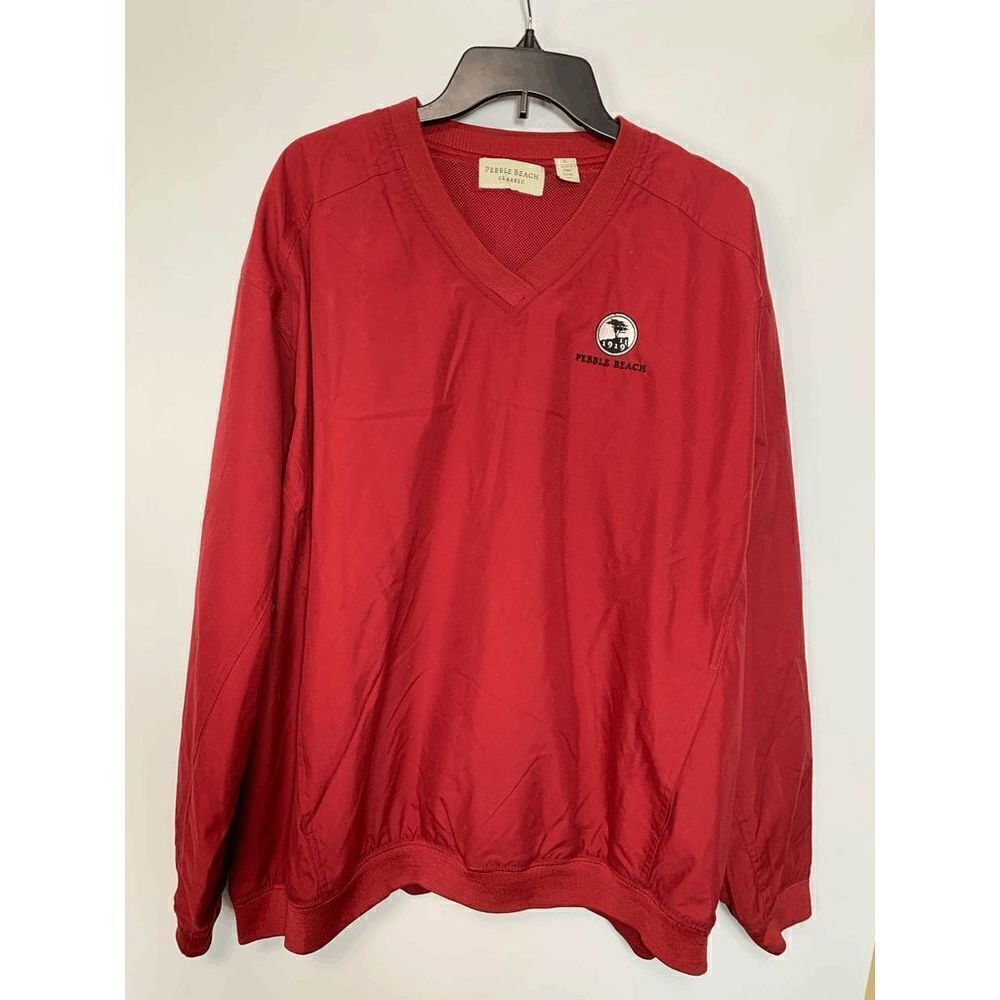 Pebble Beach Classic V Neck Windbreaker Pullover